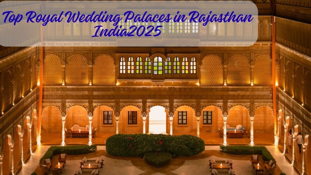 Top Royal Wedding Palaces in Rajasthan India2025